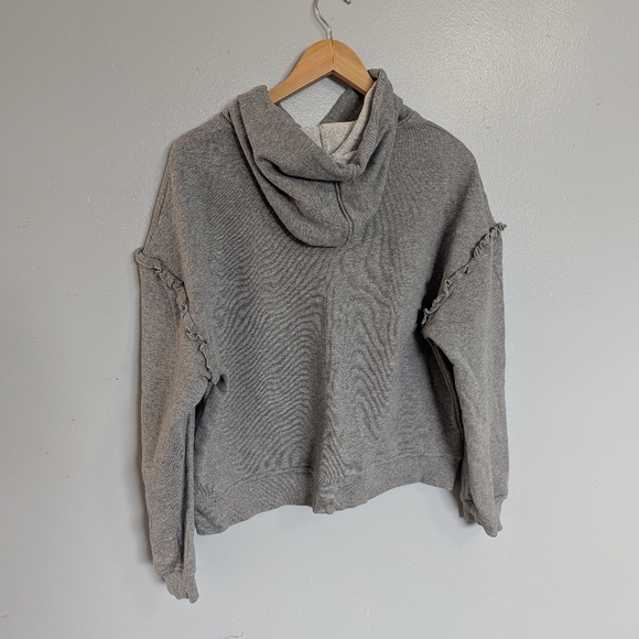 Cynthia Rowley Ruffle Sweatshirt - Picture 3 of 4